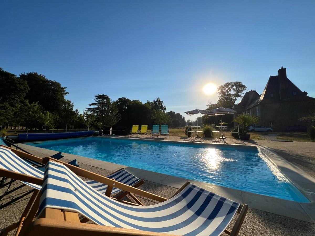 Chambres D'Hotes Chateau De La Croix Chemin Saint-Leger-des-Pres 외부 사진