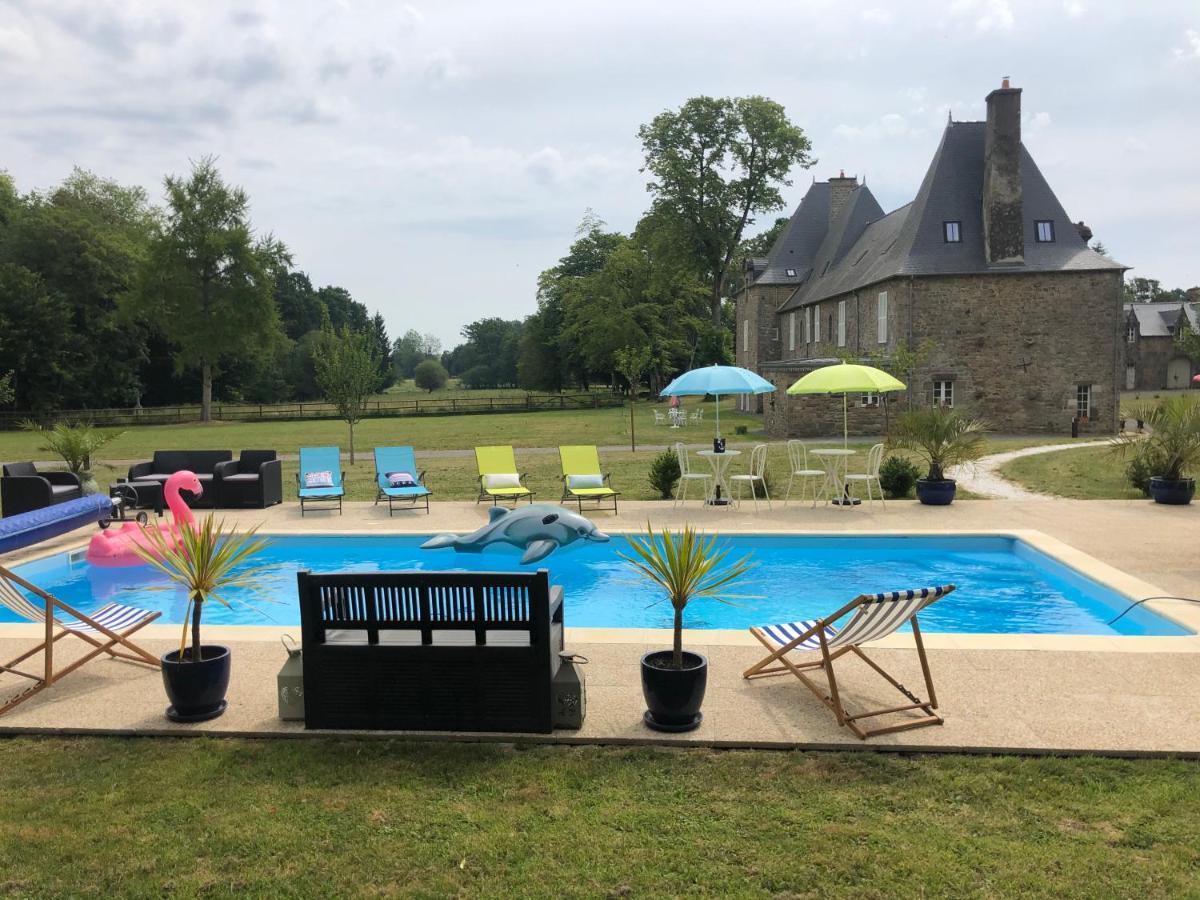 Chambres D'Hotes Chateau De La Croix Chemin Saint-Leger-des-Pres 외부 사진